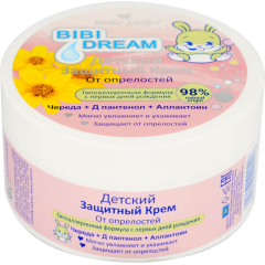 BJ Bibi Dream universālais aizsargkrēms bērniem pret izsitumiem 200 ml 2416 bundža