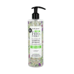 BJ Fito Energy Vegan Micelārais matu šampūns ar kondicionieri. Dadža eļļa 400 ml