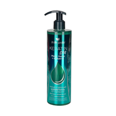 BJ KERATIN SPA Magic Herbs+Keratin micelārais pretblaugznu šampūns visiem matu tipiem 400 ml