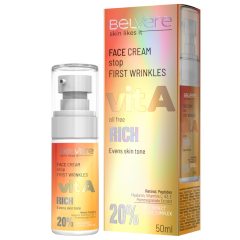 BELVERE Skin Likes It VitA atjaunojošs sejas krēms pirmo grumbu mazināšanai 50ml 0055