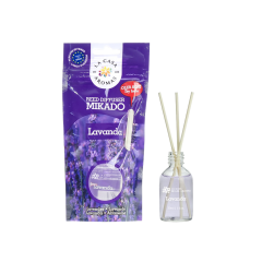 LA CASA AROMAS šķidrais gaisa aromatizētājs ar nūjiņām 30ml LAVANDA 4886 LA CASA AROMAS šķidrais gaisa aromatizētājs ar nūjiņām 30ml LAVANDA 4886