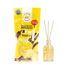 LA CASA AROMAS šķidrais gaisa aromatizētājs ar nūjiņām 30ml VANIĻA 6705 LA CASA AROMAS šķidrais gaisa aromatizētājs ar nūjiņām 30ml VANIĻA 6705