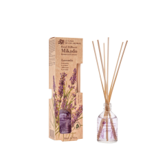 BOTANICAL ESSENCE šķidrais gaisa aromatizētājs ar nūjiņām 50ml LAVANDA 8570