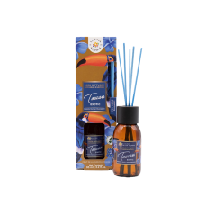 LA CASA AROMAS SAFARI šķidrais gaisa aromatizētājs ar nūjiņām 95 ml MARAKUJA UN ZEMENES 9713