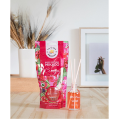 LA CASA AROMAS šķidrais gaisa aromatizētājs ar nūjiņām 30ml CHERRY 9720 LA CASA AROMAS šķidrais gaisa aromatizētājs ar nūjiņām 30ml CHERRY 9720