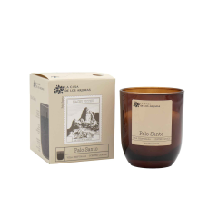 LA CASA AROMAS Aromātiskā svece 110g Machu Picchu “Palo Santo (Svētais koks)” 3122