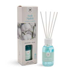 LA CASA AROMAS šķidrais gaisa aromatizētājs ar nūjiņām 95ml SOFTSPIRIT 4853