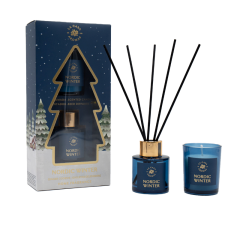 LA CASA AROMAS DĀVANU KOMPLEKTS  NORDIC WINTER Home Fragrance 