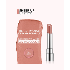 Flormar SHEER UP lūpu krāsa 001 Flormar SHEER UP lūpu krāsa 001