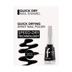 Flormar QUICK DRY nagu laka QD10 new Flormar QUICK DRY nagu laka QD10 new