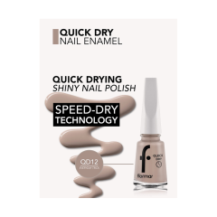 Flormar QUICK DRY nagu laka QD12 new Flormar QUICK DRY nagu laka QD12 new