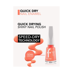 Flormar QUICK DRY nagu laka QD46 new Flormar QUICK DRY nagu laka QD46 new