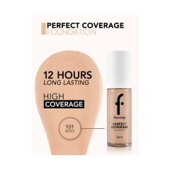 Flormar PERFECT COVERAGE tonālais krēms 101 Flormar PERFECT COVERAGE tonālais krēms 101