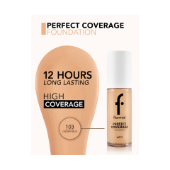 Flormar PERFECT COVERAGE tonālais krēms 103 Flormar PERFECT COVERAGE tonālais krēms 103