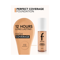 Flormar PERFECT COVERAGE tonālais krēms 113 Flormar PERFECT COVERAGE tonālais krēms 113
