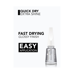 Flormar līdzeklis ātrai nagu lakas žūšanai 11 ml QUICK DRY 9459 new Flormar līdzeklis ātrai nagu lakas žūšanai 11 ml QUICK DRY 9459 new