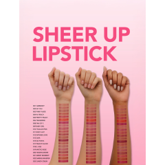 Flormar SHEER UP lūpu krāsa 017 Flormar SHEER UP lūpu krāsa 017