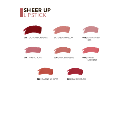 Flormar SHEER UP lūpu krāsa 020 Flormar SHEER UP lūpu krāsa 020