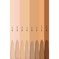 Flormar K-Spirit Cover Up Matte tonālais krēms 008 Flormar K-Spirit Cover Up Matte tonālais krēms 008