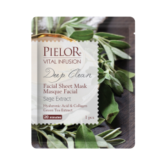 BFF PIELOR VITAL  INFUSION dziļi attīroša drāniņu sejas maska Deep Clean 25 ml
