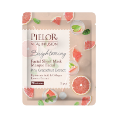 BFF PIELOR VITAL  INFUSION izgaismojoša drāniņu sejas maska Brightening 25 ml