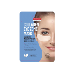 PUREDERM Maska acu zonai COLLAGEN, 30 gab.
