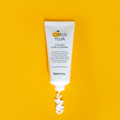 FARMSTAY CITRUS YUJA Vitalizējošas attīrošās putas sejai 100ml 60260 FARMSTAY CITRUS YUJA Vitalizējošas attīrošās putas sejai 100ml 60260