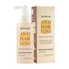 LA FERME ANTI HAIR LOSS atsvaidzinošs un atvēsinošs toniks galvas ādai pret matu izkrišanu 100ml