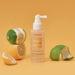 LA FERME ANTI HAIR LOSS atsvaidzinošs un atvēsinošs toniks galvas ādai pret matu izkrišanu 100ml