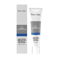 WATI FOR SKIN Super Volume Skin Booster acu krēms ar hialuronskābi un peptīdiem