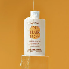 LA FERME ANTI HAIR LOSS šampūns sausai galvas ādai pret matu izkrišanas simptomiem 300ml LA FERME ANTI HAIR LOSS šampūns sausai galvas ādai pret matu izkrišanas simptomiem 300ml
