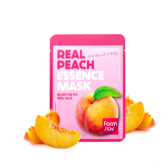 FARMSTAY Essence Sejas auduma maska 23ml PEACH