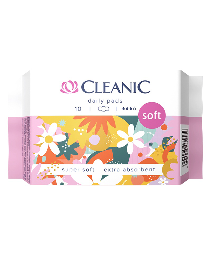 CLEANIC SOFT DAY higiēniskās paketes 10gb